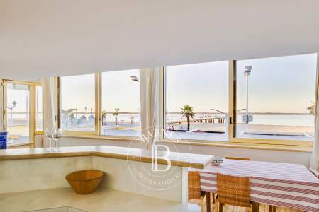 séjour lumineux vue panoramique sur le Bassin d’Arcachon