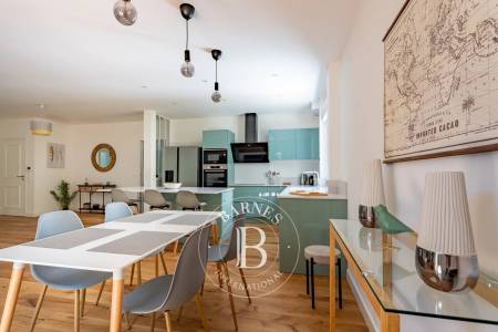 cuisine ouverte équipée appartement Pyla-sur-Mer résidence basque