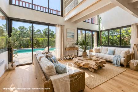 MAGNIFIQUE VILLA AVEC VUE PANORAMIQUE SUR LA FORÊT AU CANON, CAP FERRET