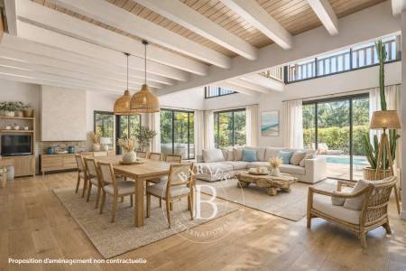 MAGNIFIQUE VILLA AVEC VUE PANORAMIQUE SUR LA FORÊT AU CANON, CAP FERRET