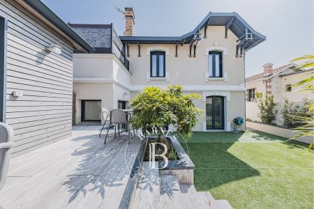 façade maison rénovée 1930 à vendre Arcachon