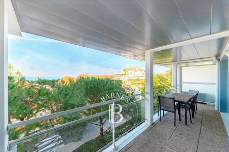 loggia avec vue sur le Bassin, appartement Arcachon centre