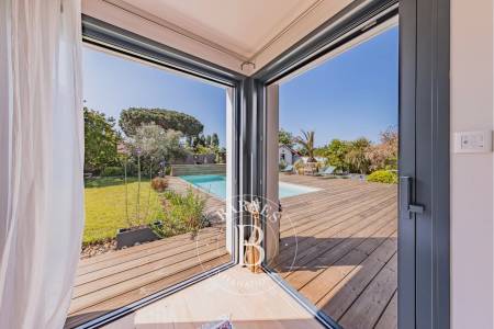 maison avec baie vitrée à galandage La Teste