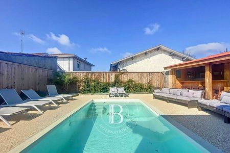 Maison rénovée à La Hume, Bassin d’Arcachon, avec piscine chauffée