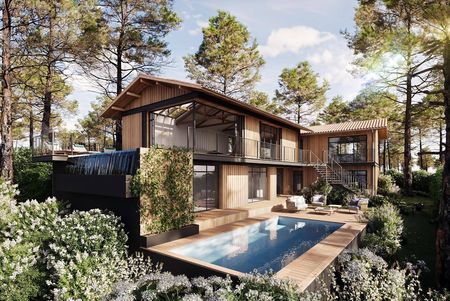 villa m-pyla sur mer avec vue