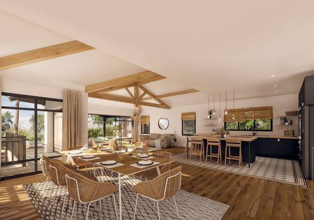 ÉNOVATION D'UNE VILLA GAUME AVEC PROJET AU PYLA SUR MER