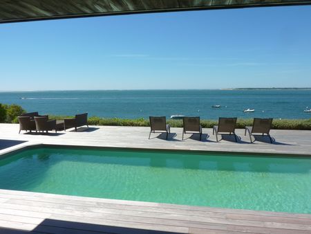 À vendre Villa d'architecte en bois esprit Ferret Capien vue mer, première ligne PYLA SUR MER