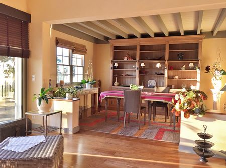 VENTE PYLA SUR MER, BELLE VILLA CALIFORNIENNE EN BOIS VUE MER ET CANOPÉE