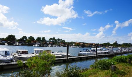 MAISON EN BOIS AU PORT DE LA TESTE