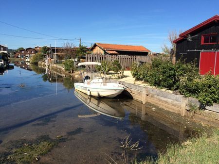 ACHETER UNE VILLA EN BOIS SUR LE PORT DE LA TESTE