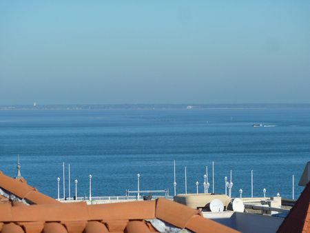 APPARTEMENT DE 3 PIÈCES VUE MER A VENDRE ARCACHON PLEIN CENTRE