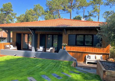 JOLIE VILLA EN BOIS VENDUE PYLA SUR, MER