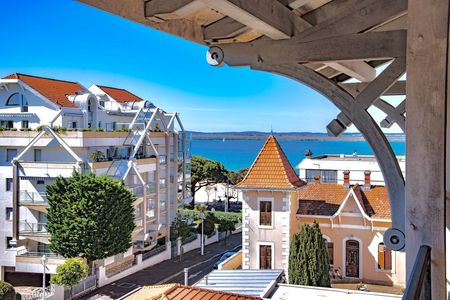 APPARTEMENT AVEC TERRASSE VUE MER A VENDRE ARCACHON CENTRE VILLE