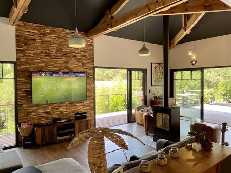 A VENDRE PYLA MOULLEAU SUPERBE VILLA EN BOIS AVEC PISCINE