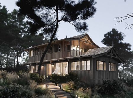 A VENDRE QUARTIER DES AMERICAINS VILLA AVEC APERCU BASSIN