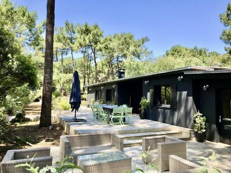 A VENDRE VILLA BOIS 44 HECTARES CAP FERRET