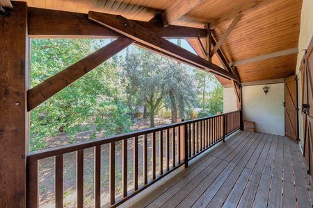 VILLA LANDAISE A VENDRE SUR JOLI TERRAIN PLAT LE MOULLEAU