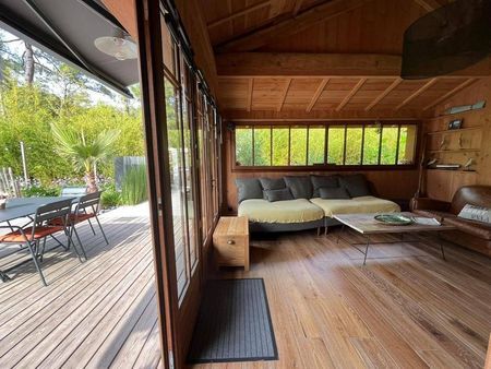 CABANE AVEC PISCINE A VENDRE CAP FERRET