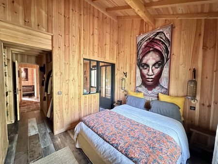 ACHAT VILLA BOIS ESPRIT CABANE SUR PRESQU'ILE CAP FERRET