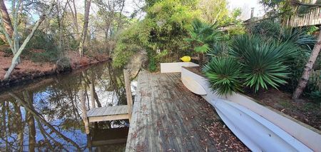 ACHAT VILLA AVEC PONTON SUR LE CANAL CAZAUX