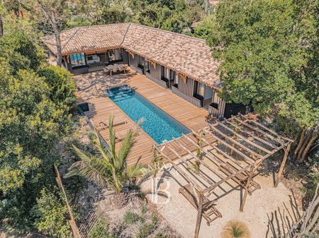 villa neuve style cabane ferret capienne Cap Ferret centre