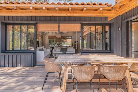 villa de prestige avec jardin et terrain de pétanque Cap Ferret