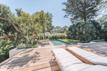villa de luxe rénovée Cap Ferret avec piscine et jardin