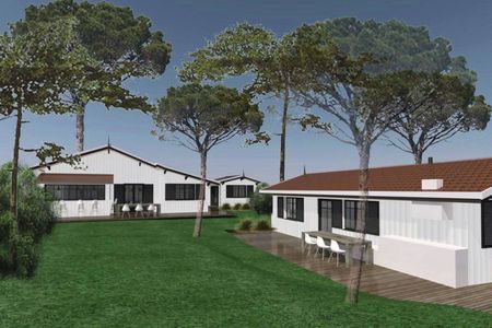 ENSEMBLE DE DEUX MAISONS ENTIÈREMENT RÉNOVÉES, À QUELQUES MÈTRES DES PLAGES OCÉANES