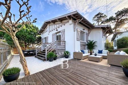BASCO-LANDAISE RÉNOVÉE DANS UNE RUE CALME AUX ABATILLES À ARCACHON