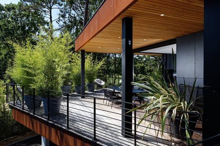 VILLA AVEC TERRASSE VUE PANORAMIQUE SUR LE GOLF D'ARCACHON
